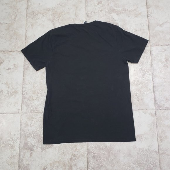 Black Label Moutain Dew Graphic Print Short Sleeve T Shirt Sz L The Concert Tee - Picture 2 of 7